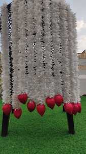 สายห้อยพวงมาลัยดอกบัวประดิษฐ์สำหรับตกแต่งงานแต่งงานและปาร์ตี้อินเดียขายดี Sangeet mehandi - Product Image 5