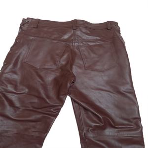 Pantalones de cuero para Hombre Ropa Informal nueva moda al por mayor - Product Image 2