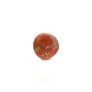Pierre précieuse naturelle de quartz améthyste orange polie de 21,15 carats, pierre de soleil facettée, en vrac et créée en laboratoire, hauteur 8 mm - Product Image 1