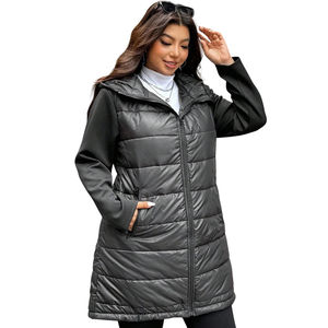 Hot Sale Customize Able <b>Women's</b> Winter <b>Vest</b> Warm Puffer <b>Vest</b> Waistcoats Winter Outerwear Quilted Padded <b>Long</b> Puffer <b>Vests</b> - Product Image 1