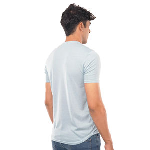 T-shirts pour hommes avec motifs personnalisés imprimés par transfert thermique - 100% coton respirant, écologique, vente en gros - Product Image 4