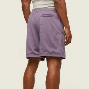 High Quality Polyester <b>Men's</b> Casual Mesh <b>Shorts</b> Custom Logo Print Elastic Mid <b>5</b> <b>Inch</b> <b>Inseam</b> Designer Basketball <b>Shorts</b>-Wholesale - Product Image 2