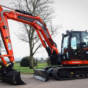 Excavatrice sur chenilles KX085 de 0,8 tonne avec moteur à haut rendement, pompe, roulement, boîte de vitesses et PLC à vendre - Product Image 1