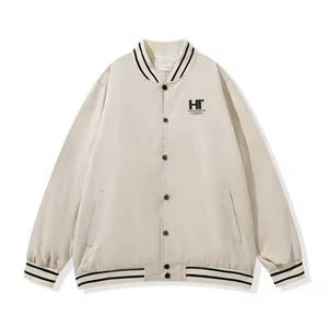 Veste d'hiver Letterman en toile de super qualité au design unique pour hommes avec logo à l'avant Nouveau style à vendre en ligne - Product Image 1