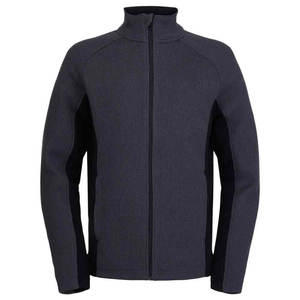 Veste d'hiver avec logo personnalisé pour hommes coupe-vent tissé imperméable à l'eau en nylon softshell à col montant - Product Image 1