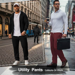 Pantalones Deportivos de Campana de Alta Calidad para Hombre, Último Diseño, Precio de Mayoreo, Hechos en Pakistán - Product Image 3