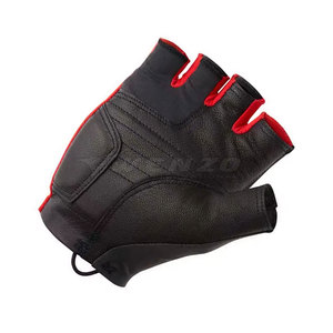 Factory Made Wholesale Training Wear Cycling Gloves Leather Half Finger Breathable Lightweight Best Quality Cheap Price - Product Image 5