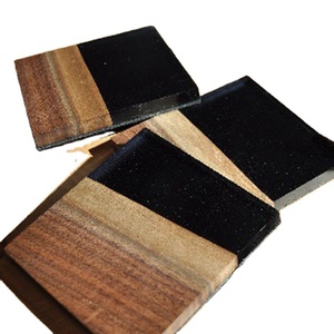 2024 Suministro de fábrica Venta caliente Posavasos de Acacia con soporte Forma y tamaño personalizados Tapetes y almohadillas para té en Star Crafts India - Product Image 1