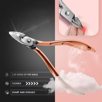 Ensemble professionnel de manucure et pédicure 30 pièces, coupe-ongles en acier inoxydable 5 en 1, kit de luxe durable, soins personnels, étui rose