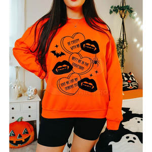 Conjunto con temática de San Valentín, sudadera con temática de corazón, ropa elegante y cálida, ideal para la temporada romántica y el uso diario - Product Image 2