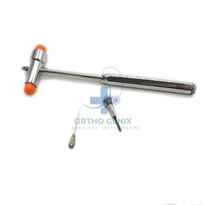 Juego de Martillos de Reflejos Neurológicos Profesionales Ortho Genix, Dispositivo Médico de Acero Inoxidable Clase II para Uso Hospitalario - Product Image 3