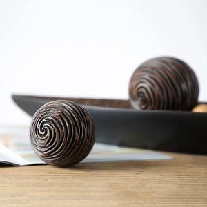 Bandeja de servicio negra de estilo antiguo con diseño elegante, perfecta para Decoración de mesa para el hogar, presentación de cocina y comedor - Product Image 6