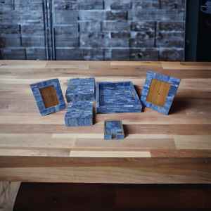 Plateau carré en bois de manguier émaillé multifonctionnel et écologique pour la décoration intérieure, l'artisanat, les affaires, les cadeaux promotionnels. - Product Image 3