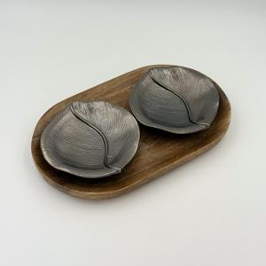 Accessoires de maison de haute qualité, bols à servir en aluminium métallique imprimés sur mesure, modèles peints sur le thème des fruits, technique de placage - Product Image 6