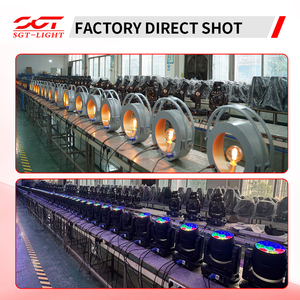 Stage 300W LED Zoom Moving Head Wash Light Bi-Color Face Fixture 10-17 Degree DMX for Church Wedding Event Rental Pro Use - Product Image 5