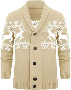 Breathable Plus Size <b>Men's</b> <b>Sweaters</b> Christmas <b>Cardigan</b> <b>Sweaters</b> 2024 High Quality Plus Cotton <b>Sweaters</b> <b>Men</b> Casual Sweatshirts - Product Image 1