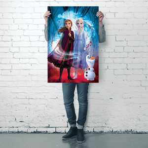 Póster de Estilo Moderno de Frozen 2 con Diseño de Espíritu Guía para Decoración de Pared - Product Image 3