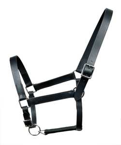 Western Horse Ecuestre Cuero Halter Head Collar Brida Headstall Nylon sintético PP DD Cuero Suede Cuero de vaca - Product Image 6