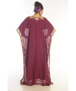 Eleagnt Modern Arabic <b>Kaftan</b> Dress <b>For</b> <b>Women</b> Wedding Gown - Product Image 2