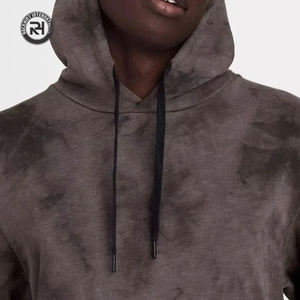 Mode Vintage gros hiver acide lavage polaire 100% coton personnalisé surdimensionné Streetwear à capuche pour hommes femmes en vrac - Product Image 4