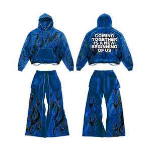 Trajes Deportivos Casuales de Invierno para Hombre de Primera Calidad, Más Vendidos, Ecológicos, de Color Sólido, 100% Algodón, Transpirables, Cómodos y de Secado Rápido - Product Image 6