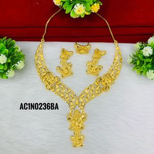 Nouveau collier plaqué or 24K Design de bijoux pour femmes Offre Spéciale - Product Image 2