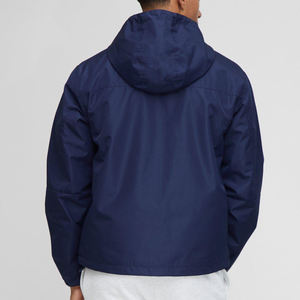 เสื้อแจ็คเก็ตพัฟเฟอร์สตรีทแวร์น้ำหนักเบาสำหรับผู้ชาย ผลิตตามสั่ง OEM/ODM ผ้าโพลีเอสเตอร์ 100% มีฮู้ด ปิดด้วยซิป - Product Image 3