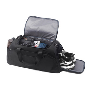 Women Canvas Gym Fitness Duffel <b>Bag</b> <b>Travel</b> Tote <b>Shoes</b> Compartment Weekender Overnight Tote Large Capacity <b>Travel</b> <b>Bag</b> - Product Image 6