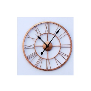 Classic Metal Roman Numerals Wall <b>Clock</b> Best for <b>Office</b> & Living Room - Product Image 4