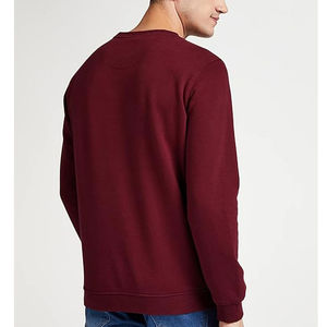 Fabricant de haute qualité Pull à col rond Sweatshirts vierges Logo personnalisé Basics tricotés Sweats à capuche et sweatshirts en coton mélangé - Product Image 2