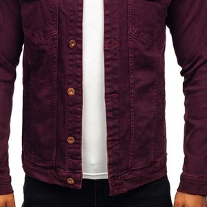 Unique style high quality Men <b>Denim</b> Jacket outdoor wear cheap rate best <b>material</b> <b>denim</b> jacket for men with custom logo/color - Product Image 5