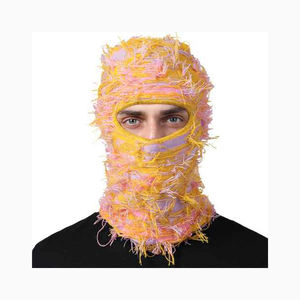 Vente en gros de cagoule en polyester de qualité supérieure avec logo personnalisé cagoule de moto respirante de haute qualité style fourrure - Product Image 6