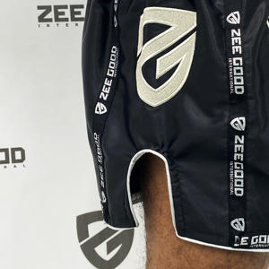 Short de boxe unisexe 100% coton avec logo personnalisé, style sportif pour la boxe Muay Thai & MMA Fight, impression numérique, nouvel arrivage - Product Image 6