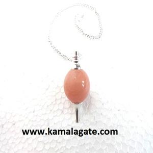 Venta al por mayor bola péndulo Kambaba jaspe bola péndulo con montaje dorado - Product Image 6