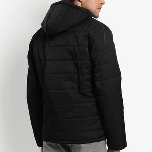 Chaqueta acolchada ligera y cómoda, diseño de logotipo personalizado, chaqueta cálida de invierno con burbujas para hombres - Product Image 5