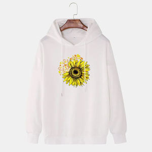 Ropa de calle de talla grande Unisex algodón francés Terry personalizado todo Puff estampado pulóver Sudadera con capucha para hombres - Product Image 3