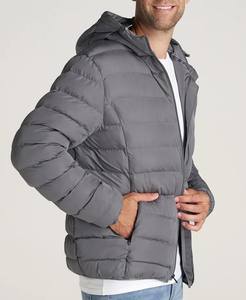 Lightweight Warm Custom Logo Windproof Men Waterproof Bubble Padded <b>Quilted</b> Down Winter Puffer Jacket - Product Image 5