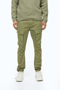 men's pants washed Men Color Cargo Style Manufacturer Custom Loose Oversize Plus Size Jogging Pants High Quality Fleece Joggers - Product Image 6