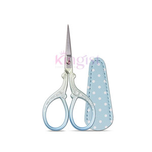 Fancy 3,5 \ "Tijeras de bordado de costura de punta fina Acero inoxidable para costura Tijera de enhebrado Grado industrial - Product Image 1