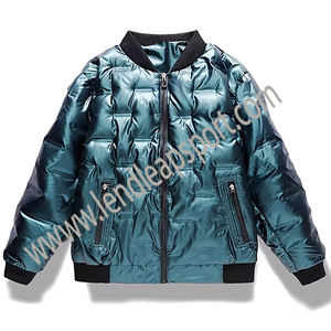 Chaqueta acolchada de invierno personalizada para hombre con capucha, cierre de cremallera largo y cálido, chaquetas de exterior acolchadas de alta calidad de estilo informal - Product Image 1