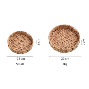 ถาดใส่ผักตบชวา,ถาดใส่อาหารตกแต่งทรงผักตบดูดี - Product Image 5