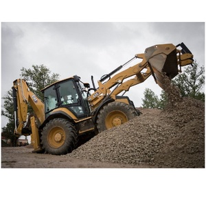 รถตักล้อยาง CAT 434 รุ่น 10 ตัน เครื่องยนต์ Caterpillar ขับเคลื่อน 4 ล้อ ห้องโดยสารดีลักซ์ พร้อมระบบเลื่อนด้านข้าง ติดตั้งบนโครงรถ ขาย - Product Image 3