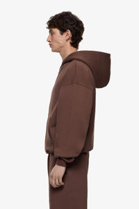 Conjunto de Chándal Grueso de Invierno de Primera Calidad, Talla Grande, con Logotipo Personalizado, Sudadera con Capucha y Pantalones Deportivos, 2 Piezas, Forro Polar, Ecológico - Product Image 2