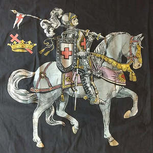 Bandera de Lujo Bordada a Mano con Hilo Dorado y Accesorio Magnético, Servicio Personalizado OEM - Product Image 4