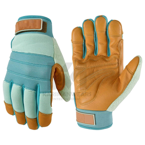 Gants en cuir véritable chauds d'hiver pour hommes Doublure en cachemire Gants de conduite durables pour moto Design artisanal de qualité supérieure - Product Image 1