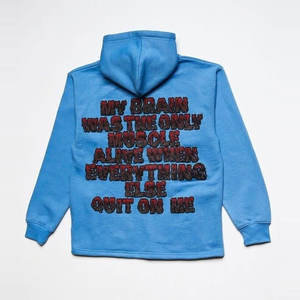 Sudaderas con capucha con estampado de soplo cómodas de alta calidad para jóvenes Ropa informal de patrón sólido de nuevo estilo para invierno - Product Image 2