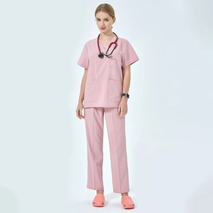 Nouveaux ensembles de gommages pour infirmières pour femmes uniformes médicaux vêtements de travail pour hôpital clinique dentaire Salon de beauté Spa accessoires tricotés - Product Image 1