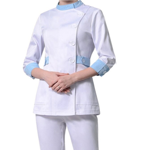 Fabricación profesional Uniformes de hospital Uniforme de salón de belleza de spa de exfoliación médica Hecho en Pakistán - Product Image 4