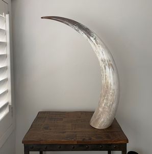 Tasse en céramique d'agate naturelle faite à la main sculptée corne de bière à boire de Viking nordique pour la revente pour l'hydromel et les occasions de Noël Viking - Product Image 1