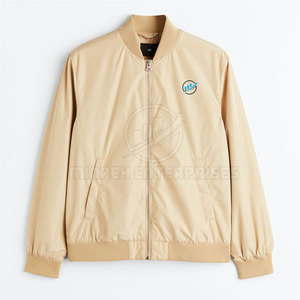 Chaqueta Bomber Personalizada de Alta Calidad, Transpirable y Ecológica para Hombre, con Cuello Alto, Talla Grande, Informal, de Invierno, con Logotipo Personalizado - Product Image 4